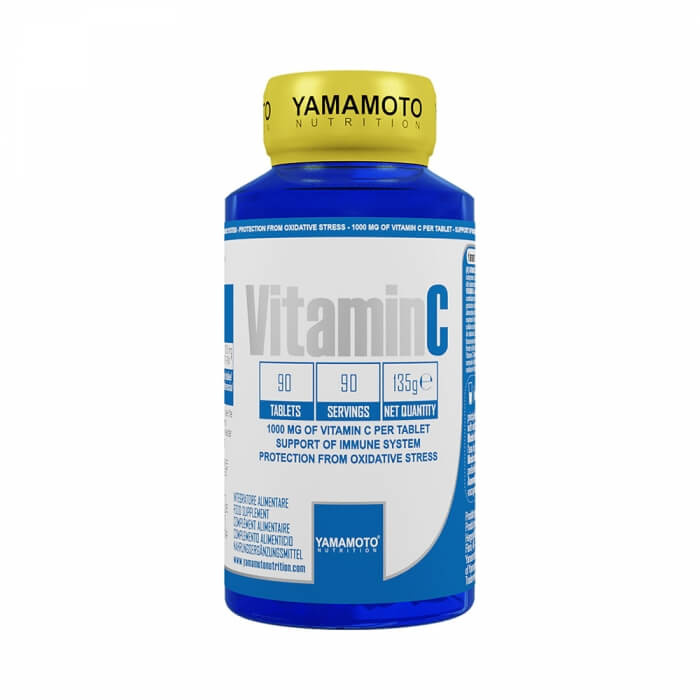 Yamamoto Nutrition Vitamin C, 90 tabs i gruppen Kosttillskott & Livsmedel / Hlsokost / Antioxidanter hos Tillskottsbolaget (YAMAMOTO888)