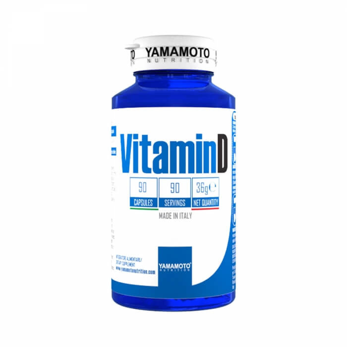 Yamamoto Nutrition Vitamin D, 90 caps i gruppen Kosttillskott & Livsmedel / Hlsokost / Immunfrsvar hos Tillskottsbolaget (YAMAMOTO8991)