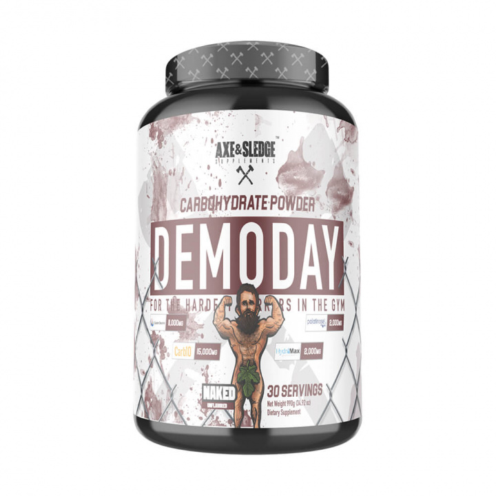 Axe & Sledge Supplements Demo Day, 30 servings (Naked) i gruppen Kosttillskott & Livsmedel / Kolhydrater / Snabba Kolhydrater hos Tillskottsbolaget (AXESLEDGE673-2)
