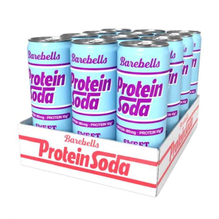 12 x Barebells Protein Soda, 355 ml (Sweet Cherry) i gruppen Drycker / Proteindryck hos Tillskottsbolaget (BAREBELLS1586)