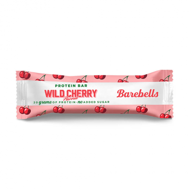 Barebells Proteinbar, 55 g (Wild Cherry) i gruppen Bars / Proteinbars hos Tillskottsbolaget (BAREBELLS1CCL12C-11)