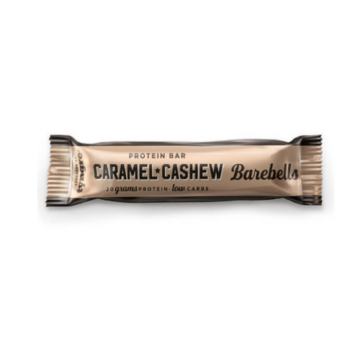 Barebells Proteinbar, 55 g (Caramel Cashew) i gruppen Bars / Proteinbars hos Tillskottsbolaget (BAREBELLS1CCL12CCC)