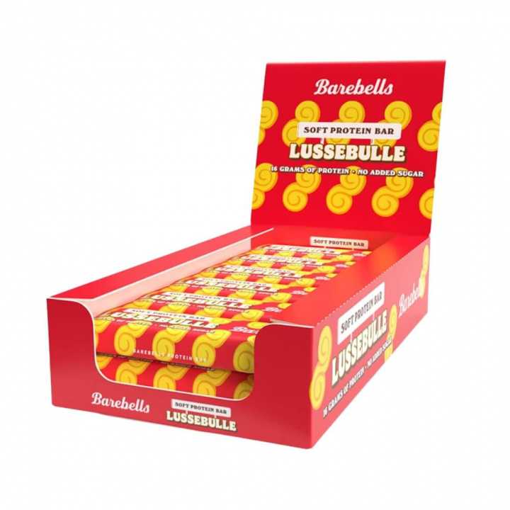 12 x Barebells Proteinbars, 55 g (Lussebulle) i gruppen Bars / Proteinbars hos Tillskottsbolaget (BAREBELLS85955)