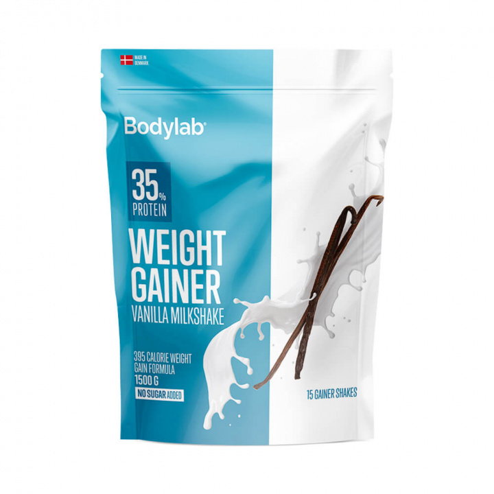 Bodylab Weight Gainer, 1,5 kg (Vanilla Milkshake) i gruppen Shoppa efter Tema / Kosttillskott för kvinnor hos Tillskottsbolaget (BODYLAB0321-1)