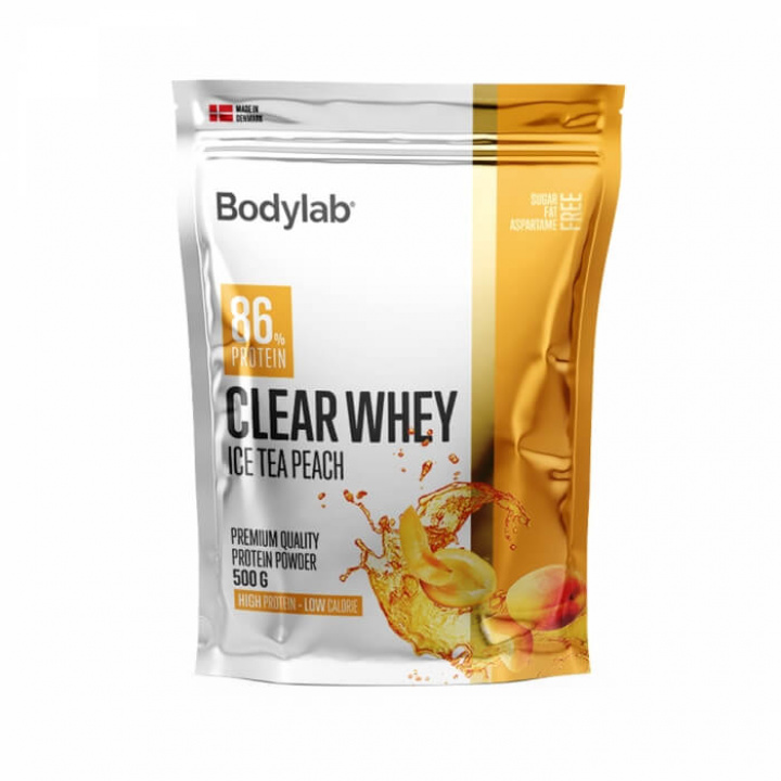 Bodylab Clear Whey, 500 g (Ice Tea Peach) i gruppen Kosttillskott & Livsmedel / Proteinpulver / Clear Whey hos Tillskottsbolaget (BODYLAB757-2)
