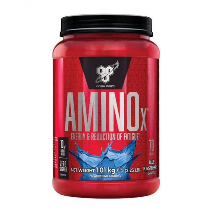 BSN Amino-X, 1 kg (Blue Raspberry) i gruppen Kosttillskott & Livsmedel / Aminosyror / BCAA hos Tillskottsbolaget (BSN0933BR)