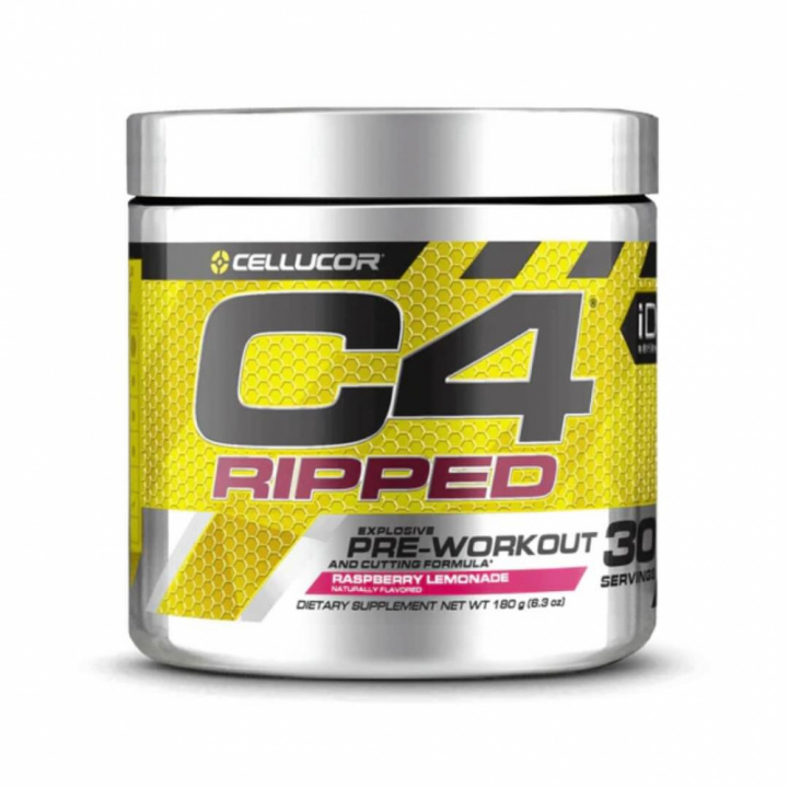 Cellucor C4 Ripped, 30 serv. (Raspberry Lemonade) i gruppen Kosttillskott & Livsmedel / Viktminskning / Fettförbrännare hos Tillskottsbolaget (CELLUCOR643-2)
