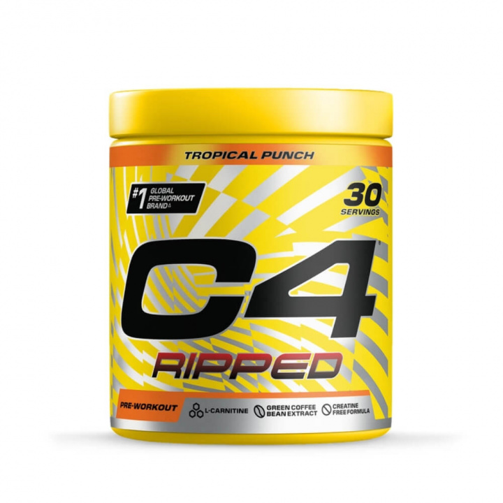 Cellucor C4 Ripped, 30 serv. i gruppen Kosttillskott & Livsmedel / Viktminskning / Fettförbrännare hos Tillskottsbolaget (CELLUCOR643)