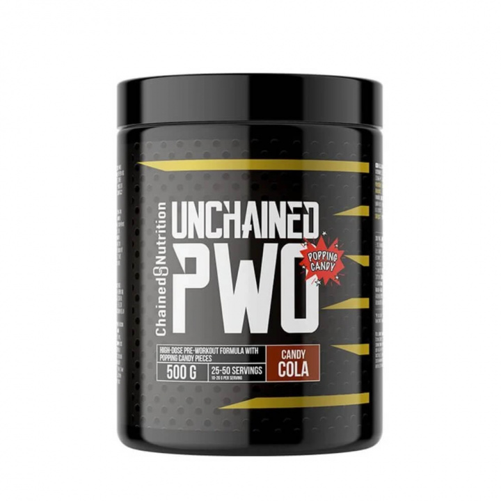 Chained Nutrition Unchained PWO, 500 g (Cola) i gruppen Kosttillskott & Livsmedel / Prestationshöjare / Pre-Workout / PWO hos Tillskottsbolaget (CHAINED643-3)