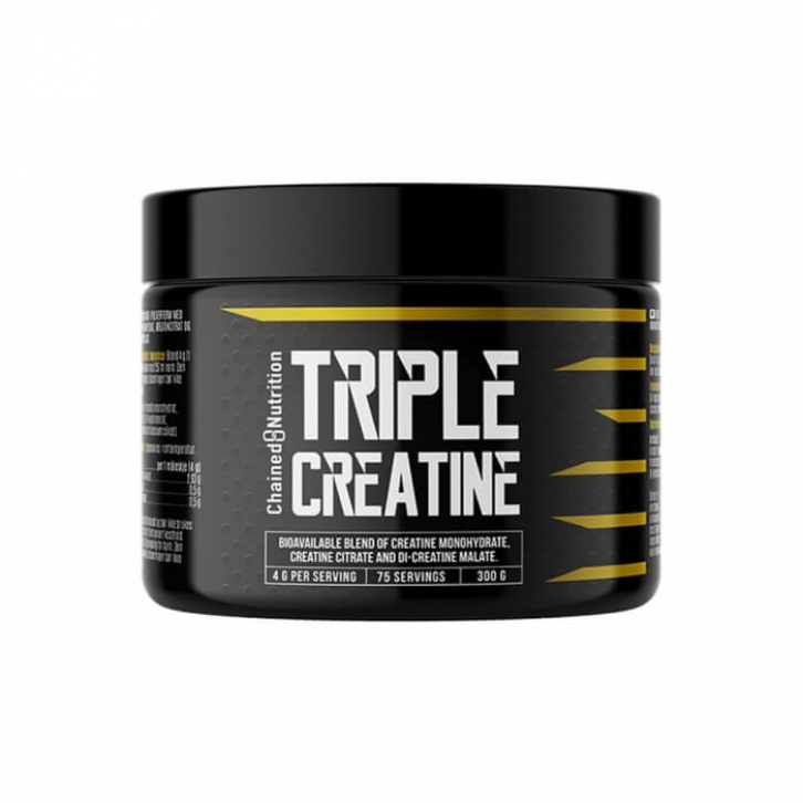 Chained Nutrition Triple Creatine Hardcore, 300 g Chained Nutrition Triple Creatine Hardcore, 300 g