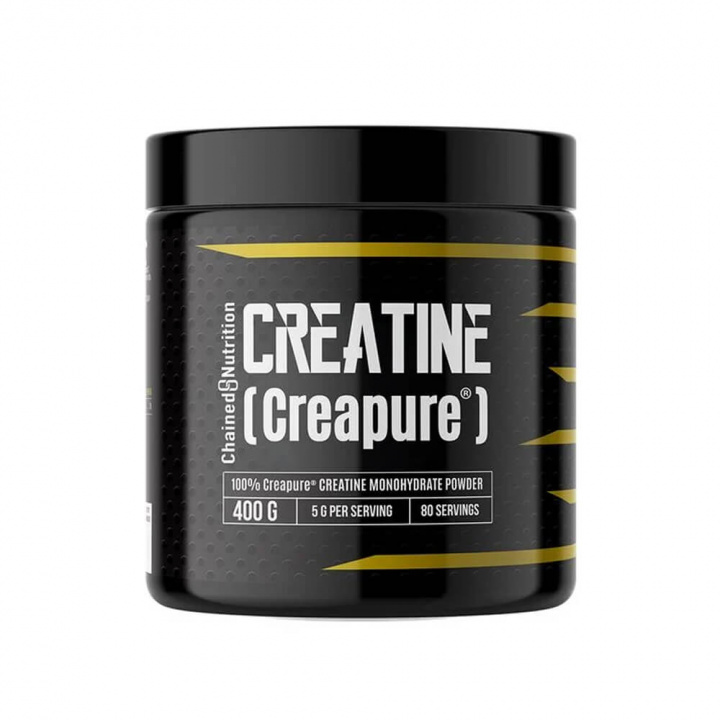 Chained Nutrition Creatine (Creapure®), 400 g i gruppen Kosttillskott & Livsmedel / Kreatin / Kreatinmonohydrat hos Tillskottsbolaget (CHAINED76893)