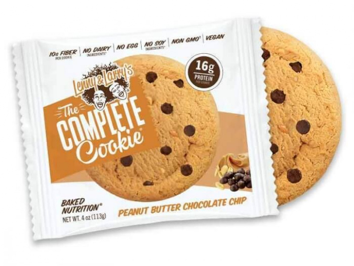 Lenny & Larry´s The Complete Cookie, 113 g (Peanut Butter Chocolate Chip) i gruppen Bars / Veganska Proteinbars hos Tillskottsbolaget (COMPLETE-4)