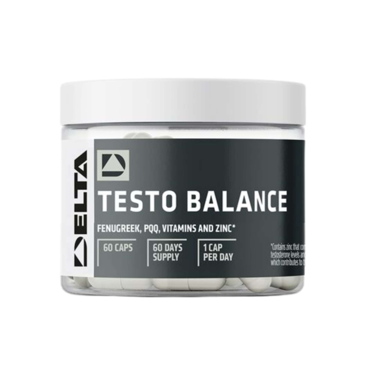 Delta Nutrition Testo Balance, 60 caps i gruppen Kosttillskott & Livsmedel / Muskelökning / Testobooster hos Tillskottsbolaget (DELTA1937)