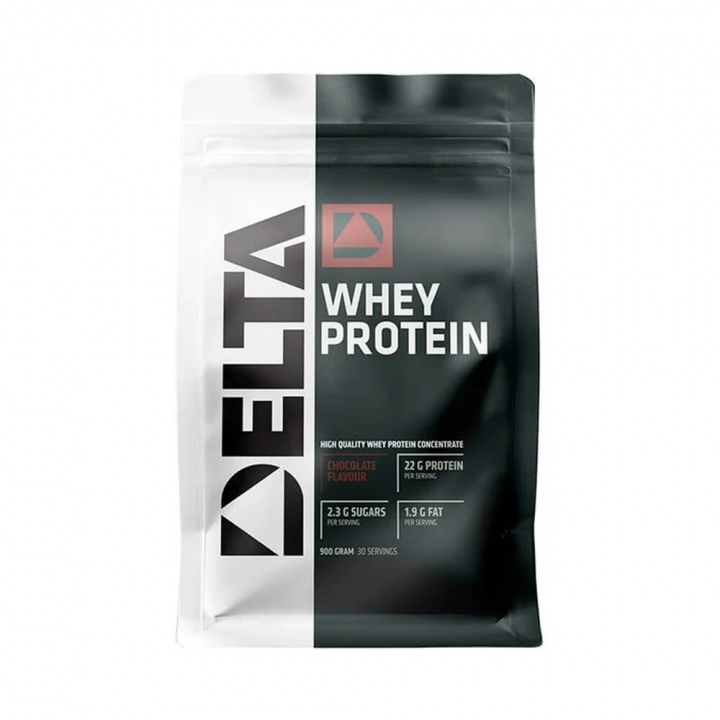 Delta Nutrition Whey Protein, 900 g i gruppen Kosttillskott & Livsmedel / Proteinpulver / Vassleprotein / Whey protein hos Tillskottsbolaget (DELTA5684)