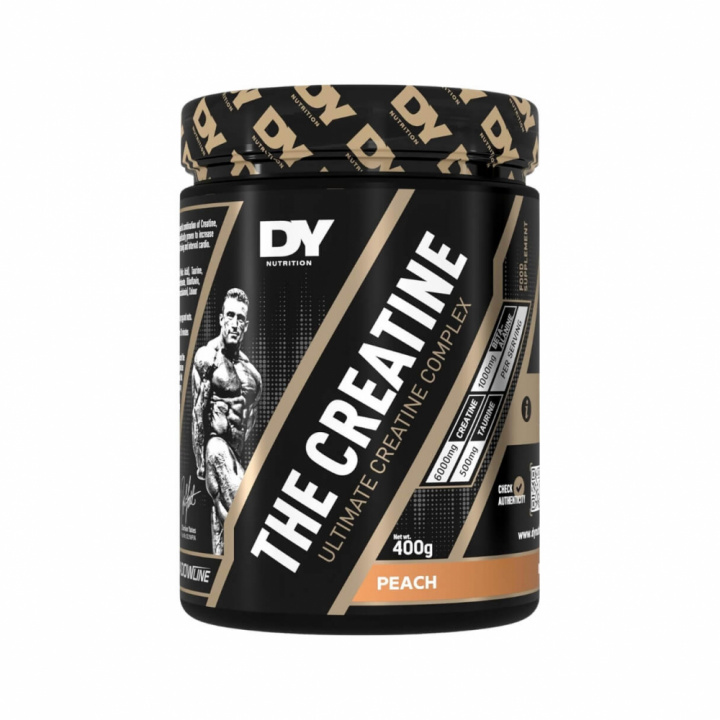 DY Nutrition The Creatine, 400 g (Peach) i gruppen Kosttillskott & Livsmedel / Kreatin / Kreatinblandningar hos Tillskottsbolaget (DY6573-2)