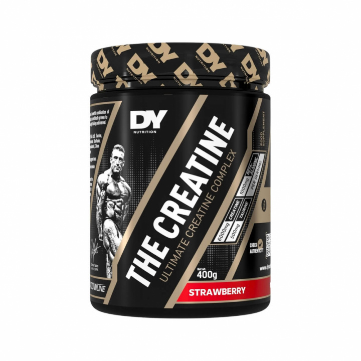 DY Nutrition The Creatine, 400 g (Strawberry) i gruppen Kosttillskott & Livsmedel / Kreatin / Kreatinblandningar hos Tillskottsbolaget (DY6573-3)