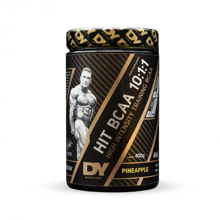 DY Nutrition HIT BCAA 10:1:1, 400 g (Pineapple) i gruppen Kosttillskott & Livsmedel / Aminosyror / BCAA hos Tillskottsbolaget (DY8419-5)