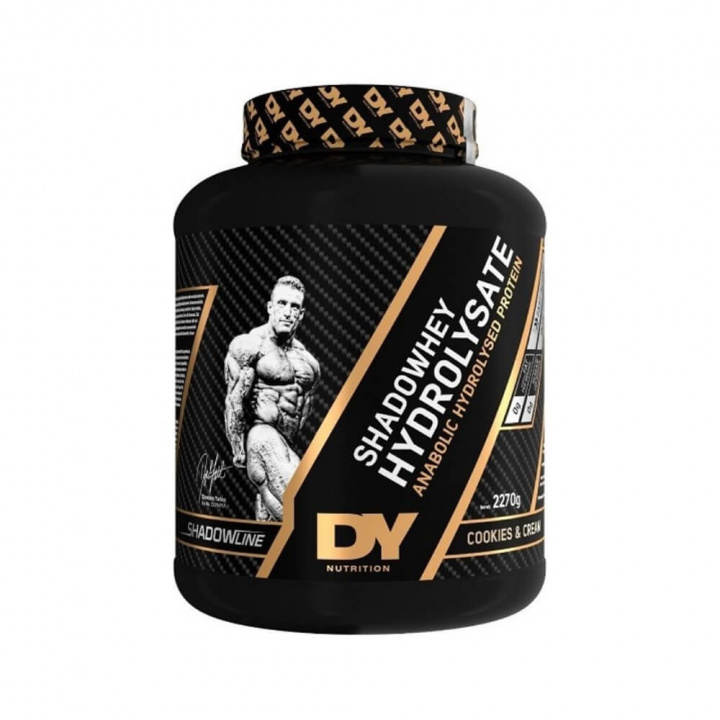 DY Nutrition Shadowhey HYDROLYSATE, 2,27 kg (Cookies & Cream) i gruppen Kosttillskott & Livsmedel / Proteinpulver / Hydrolysat hos Tillskottsbolaget (DY8423-2)