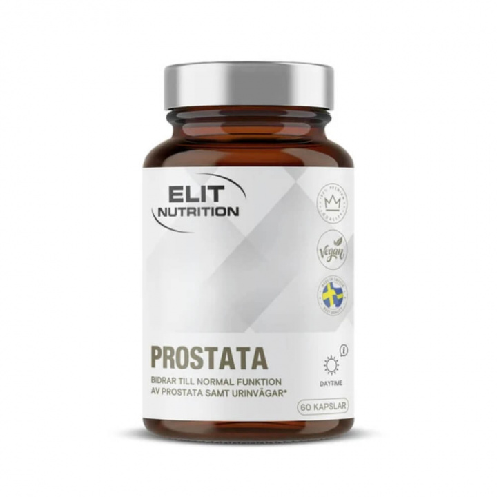 Elit Nutrition Prostata, 60 caps i gruppen Kosttillskott & Livsmedel / Hälsokost hos Tillskottsbolaget (ELIT1947)