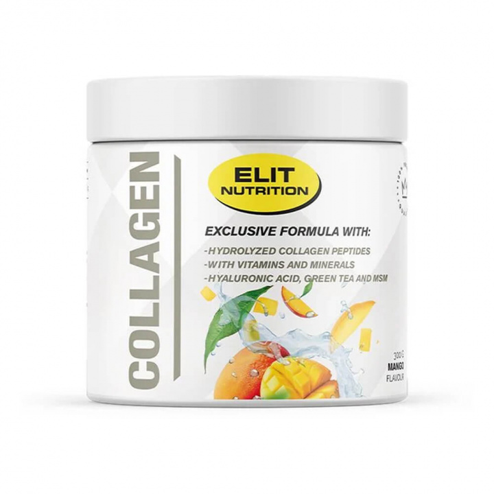 Elit Nutrition Collagen, 300 g (Mango) i gruppen Kosttillskott & Livsmedel / Ledhälsa / Kollagen hos Tillskottsbolaget (ELIT65732-1)