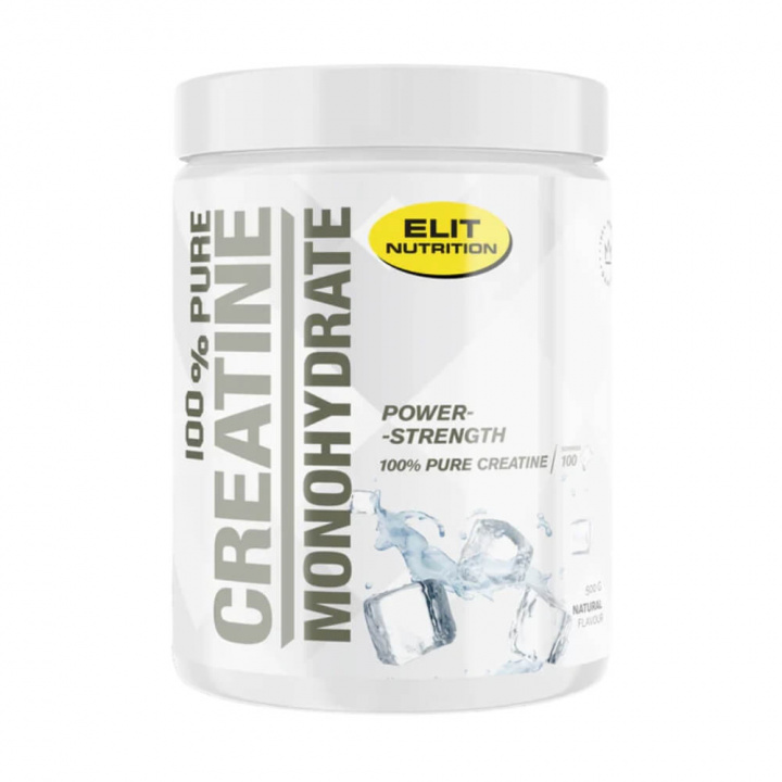Elit Nutrition 100% Pure Creatine Monohydrate, 500 g i gruppen Kosttillskott & Livsmedel / Kreatin / Kreatinmonohydrat hos Tillskottsbolaget (ELIT9273)