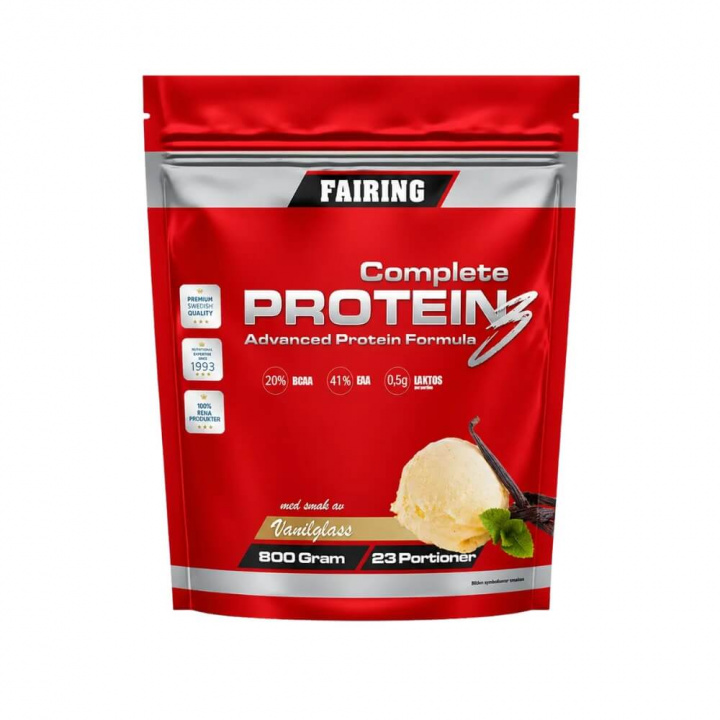 Fairing Complete Protein 3, 800 g i gruppen Kosttillskott & Livsmedel / Proteinpulver / Blandprotein hos Tillskottsbolaget (FAIRING0012)