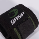 GASP Hardcore Wrist Wraps, black/green