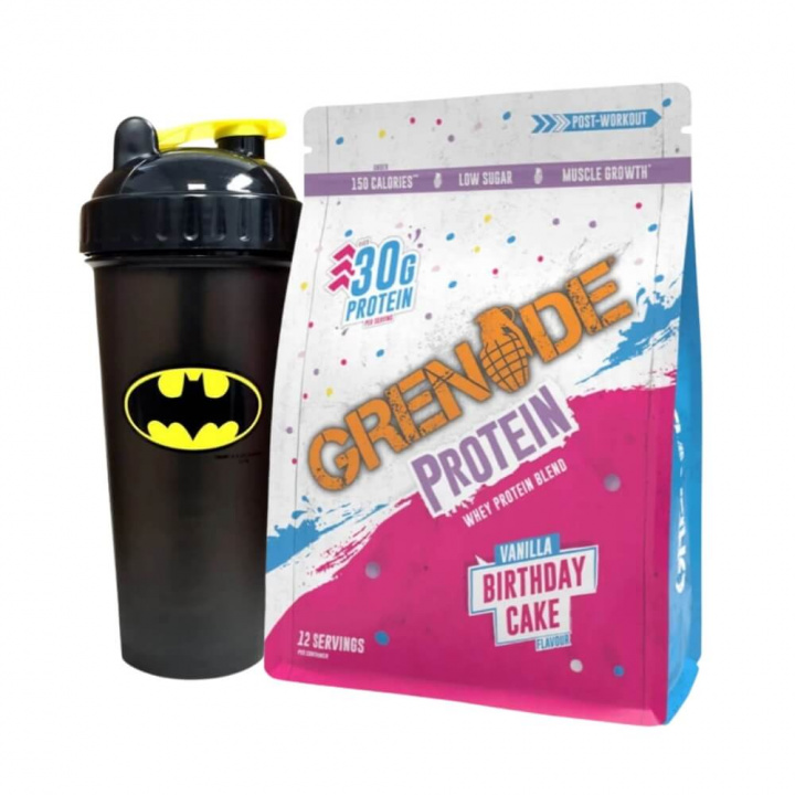Grenade Whey Protein, 480 g + Shaker i gruppen Proteinpulver / Isolatprotein hos Tillskottsbolaget (GRENADE3947)