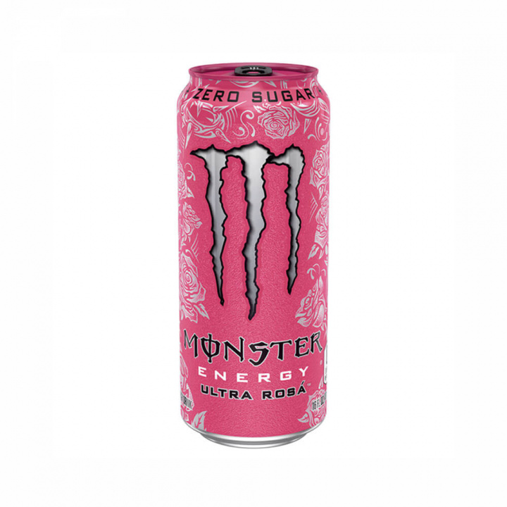 Monster Energy, 500 ml (Ultra Rosá) i gruppen Drycker / Energidryck hos Tillskottsbolaget (MONSTER001-15)