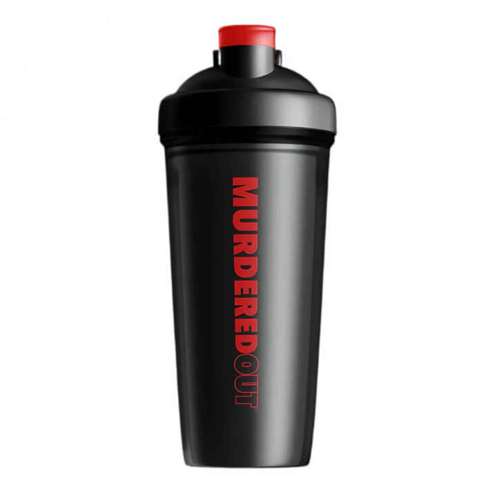 Murdered Out Shaker, 600 ml i gruppen Träningstillbehör / Flaskor & Shakers hos Tillskottsbolaget (MURDERED57835)