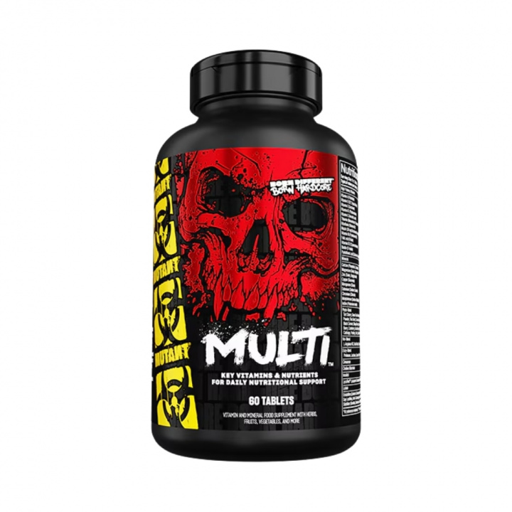 Mutant Multi, 60 tabs i gruppen Kosttillskott & Livsmedel / Vitaminer / Multivitamin hos Tillskottsbolaget (MUTANT0321)