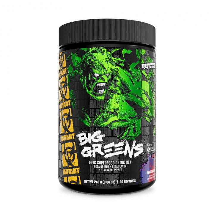 Mutant Big Greens, 30 serv. i gruppen Kosttillskott & Livsmedel / Hälsokost / Superfoods hos Tillskottsbolaget (MUTANT765445)