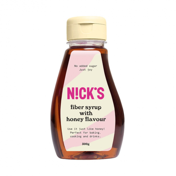 Nicks Fiber Syrup, 300 g (Honey) i gruppen Kosttillskott & Livsmedel / Livsmedel / Kalorisnåla såser och toppings hos Tillskottsbolaget (NICKS8423-2)