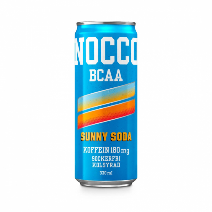 NOCCO BCAA, 330 ml (Sunny Soda) i gruppen Drycker / Energidryck hos Tillskottsbolaget (NOCCO11-12)