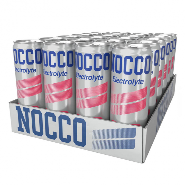 24 x NOCCO Electrolyte, 355 ml (Pink Grape) i gruppen Shoppa efter Tema / Glutenfria Kosttillskott hos Tillskottsbolaget (NOCCO56457)
