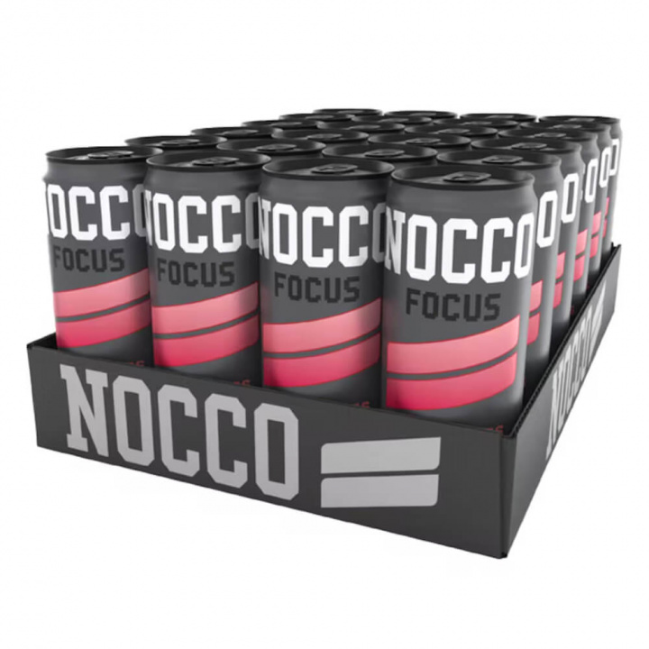 24 x NOCCO FOCUS, 330 ml (The Berries) i gruppen Shoppa efter Tema / Glutenfria Kosttillskott hos Tillskottsbolaget (NOCCO65734)