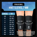 Nordic Training Gear Knee Sleeves, 7 mm