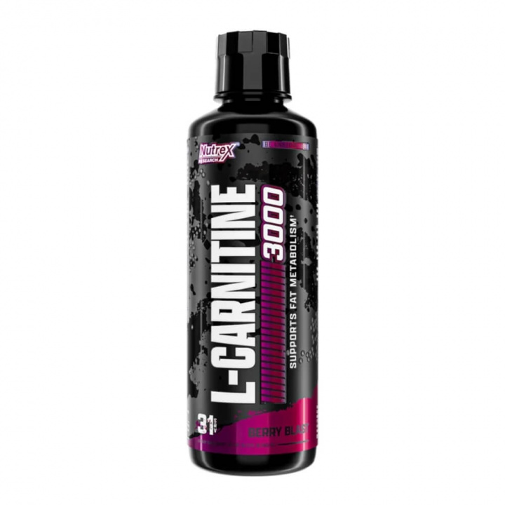 Nutrex Research Liquid L-Carnitine 3000, 455 ml i gruppen Kosttillskott & Livsmedel / Viktminskning / Koffeinfri Fettförbrännare hos Tillskottsbolaget (NUTREX7854)