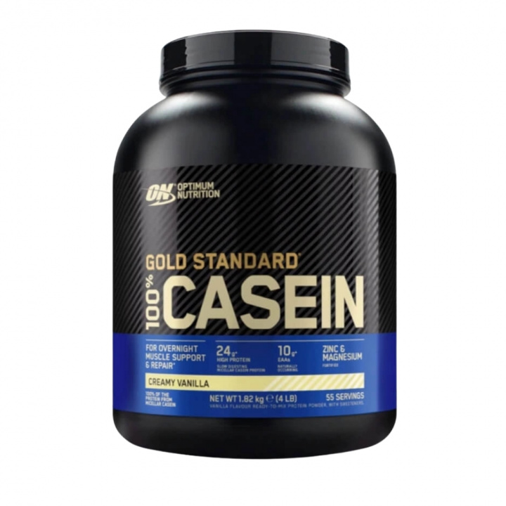 Optimum Nutrition 100% Casein Gold Standard, 1818 g i gruppen Kosttillskott & Livsmedel / Proteinpulver / Kaseinprotein hos Tillskottsbolaget (OPTIMUM0010)