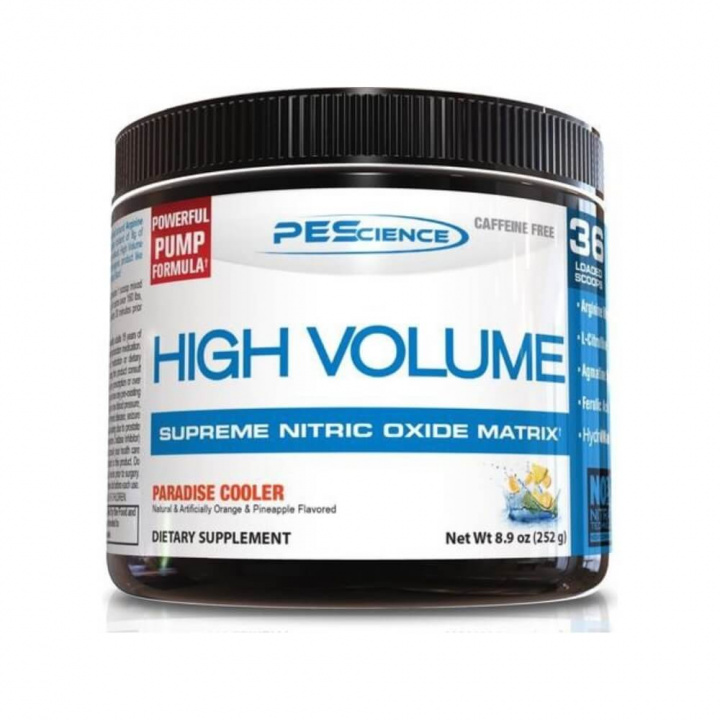 PES High Volume, 252 g (Paradise Cooler) i gruppen Kosttillskott & Livsmedel / Prestationshöjare / Pump hos Tillskottsbolaget (PES6822-1)