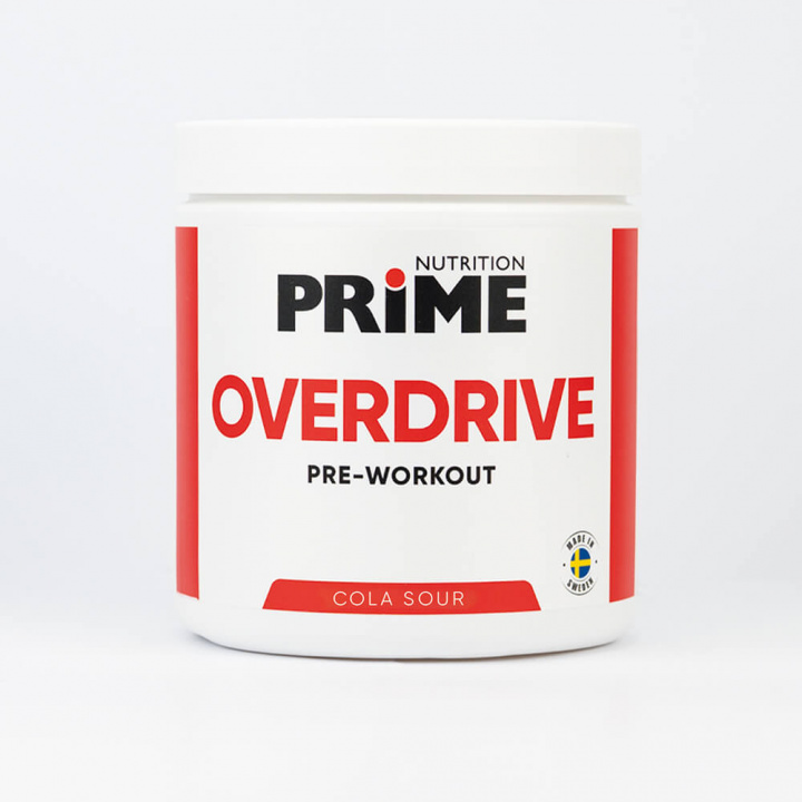 Prime Nutrition Overdrive, 300 g i gruppen Kosttillskott & Livsmedel / Prestationshöjare / Pre-Workout / PWO hos Tillskottsbolaget (PRIME002)