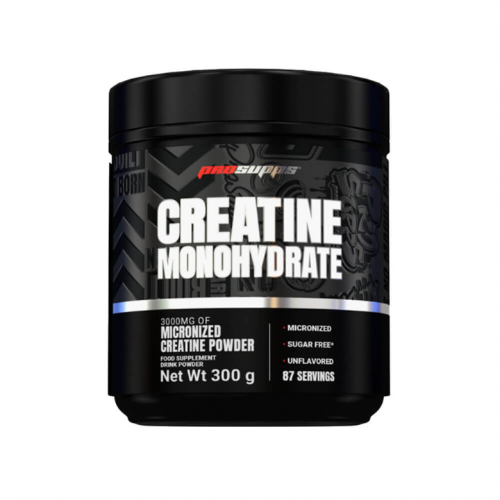 Pro Supps Creatine Monohydrate, 300 g i gruppen Kosttillskott & Livsmedel / Kreatin / Kreatinmonohydrat hos Tillskottsbolaget (PROSUPPS5673)
