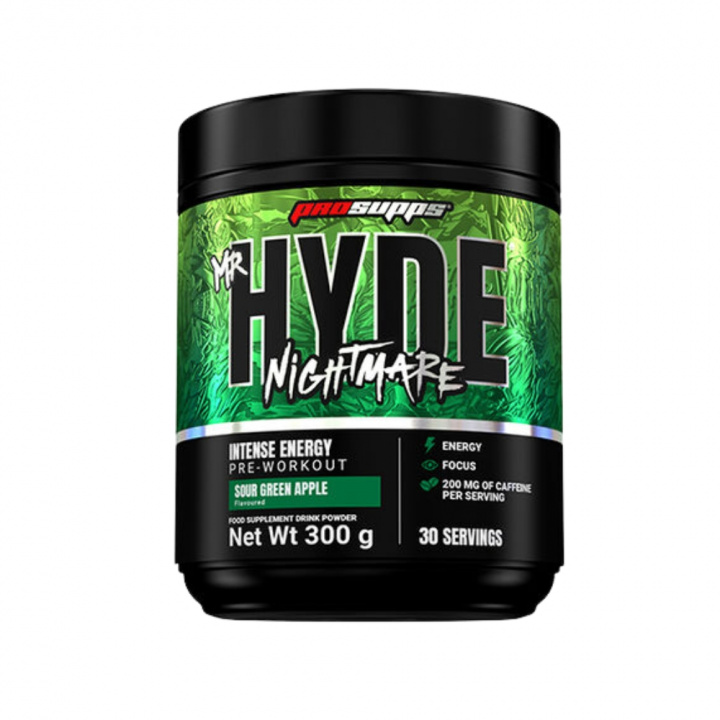 Pro Supps Hyde Nightmare PWO, 30 serv. i gruppen Kosttillskott & Livsmedel / Prestationshöjare / Pre-Workout / PWO hos Tillskottsbolaget (PROSUPPS78563)