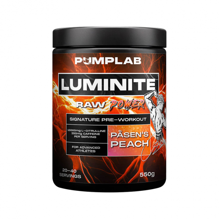 PumpLab LUMINITE - Beta-Alanine Free PWO, 550 g i gruppen Kosttillskott & Livsmedel / Prestationshöjare / Pre-Workout / PWO hos Tillskottsbolaget (PUMPLAB9036)