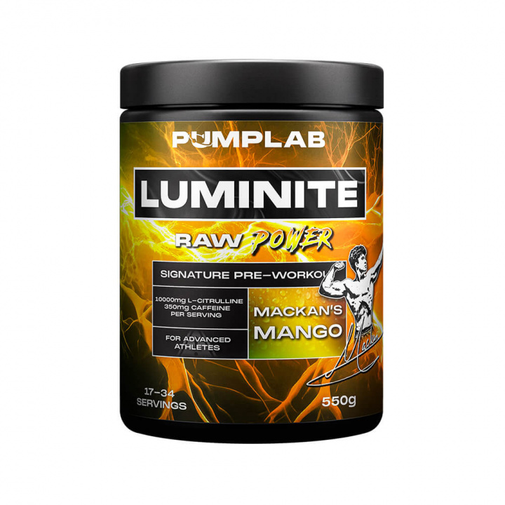 PumpLab LUMINITE - Beta-Alanine Free PWO, 550 g i gruppen Kosttillskott & Livsmedel / Prestationshöjare / Pre-Workout / PWO hos Tillskottsbolaget (PUMPLAB9036)