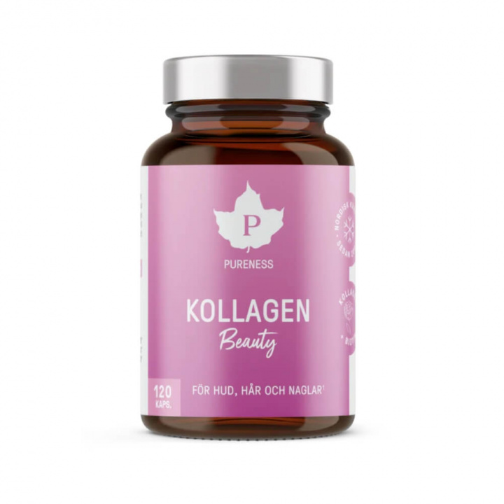 Pureness Kollagen Beauty, 120 caps i gruppen Kosttillskott & Livsmedel / Ledhälsa / Kollagen hos Tillskottsbolaget (PURENESS842)