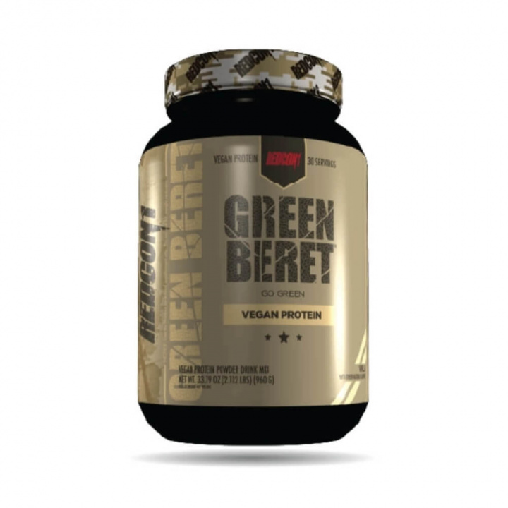 Redcon1 Green Beret Vegan Protein, 930 g (Vanilla) i gruppen Kosttillskott & Livsmedel / Proteinpulver / Laktosfritt Protein hos Tillskottsbolaget (REDCON18422-1)
