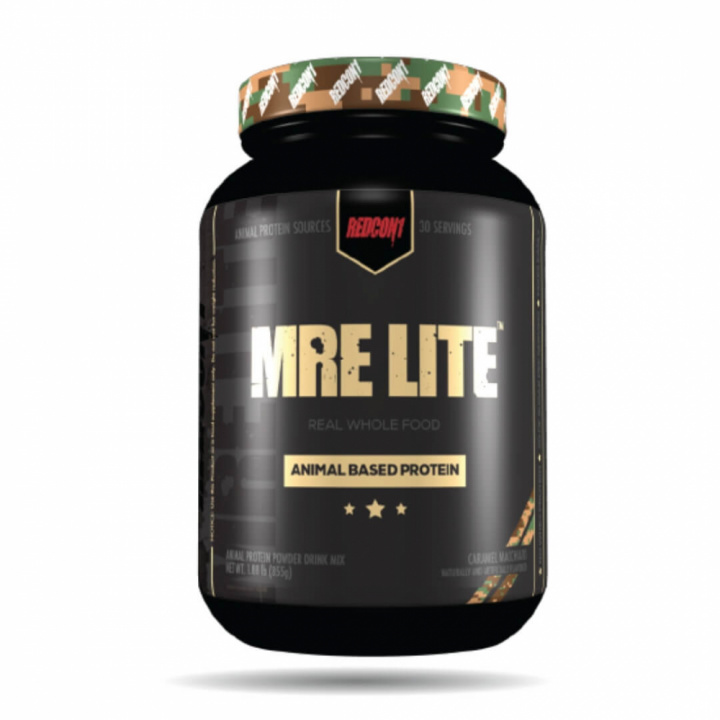 Redcon1 MRE LITE, 870 g (Caramel Machiato) i gruppen Kosttillskott & Livsmedel / Viktminskning hos Tillskottsbolaget (REDCON1843-12)
