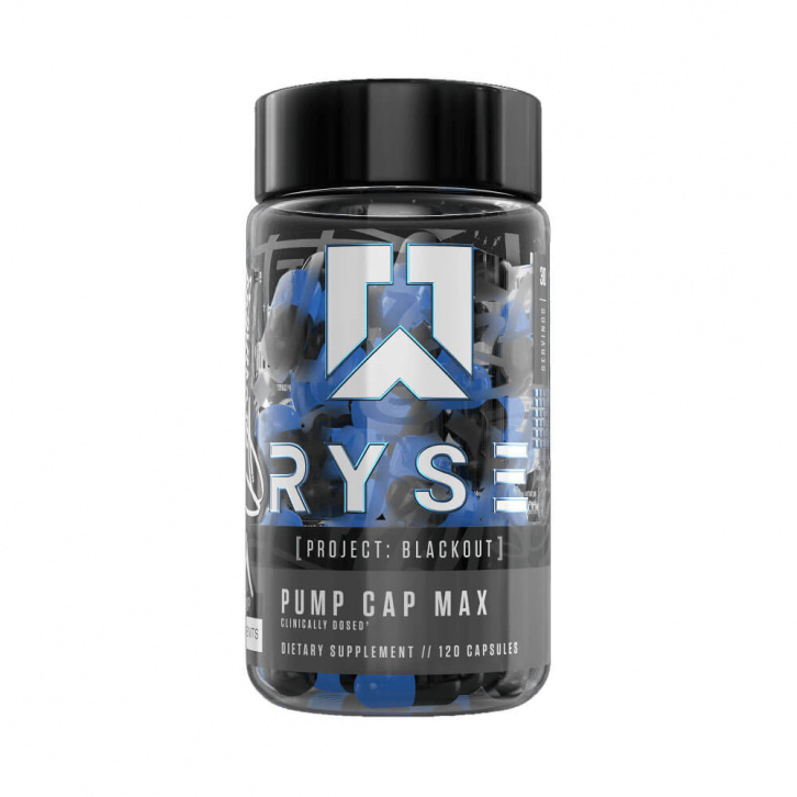 Ryse Supps Blackout Pump Cap Max, 120 caps Ryse Supps Blackout Pump Cap Max, 120 caps