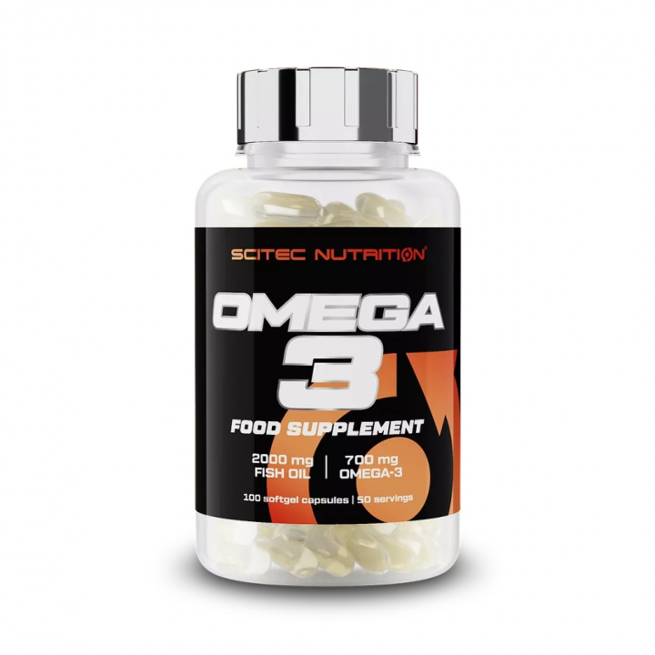 Scitec Nutrition Omega 3, 100 caps i gruppen Kosttillskott & Livsmedel / Omega-3 & Fettsyror / Omega-3 hos Tillskottsbolaget (SCITEC0012)